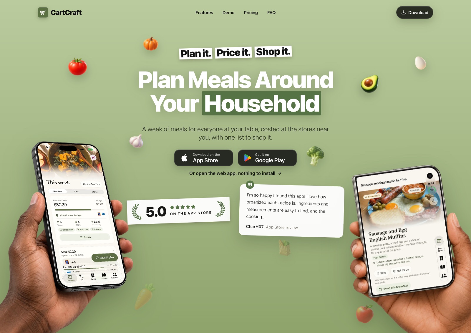 cartcraft.app landing page